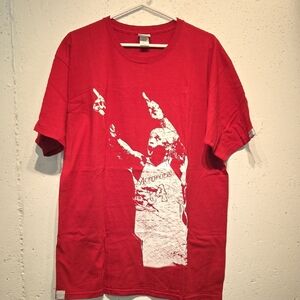 The Big Aristotle - Shaquille O'Neal - Red T-Shirt (Large)